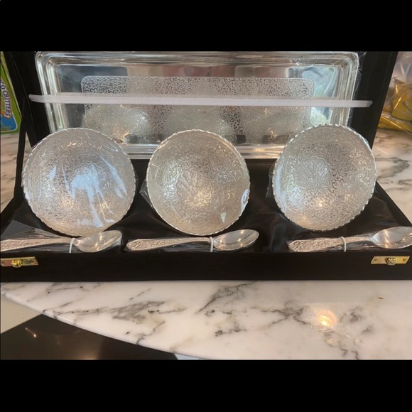 Indian silverware peacock kit